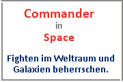 Online Spiele Ulm - Sci-Fi - Commander in Space